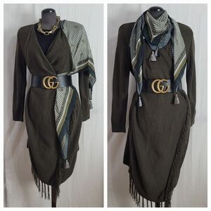 Olive Green Cardigan